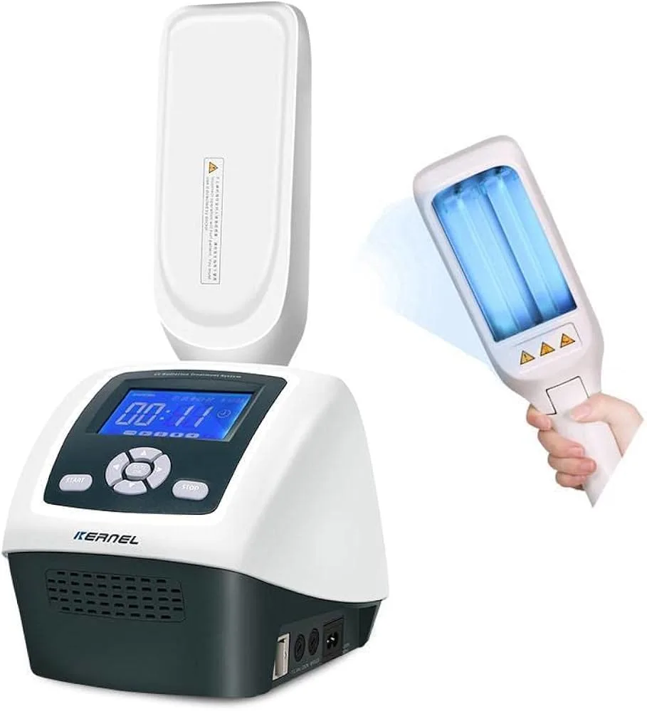 العلاج الضوئي بالأشعة فوق البنفسجية والإكزيمر